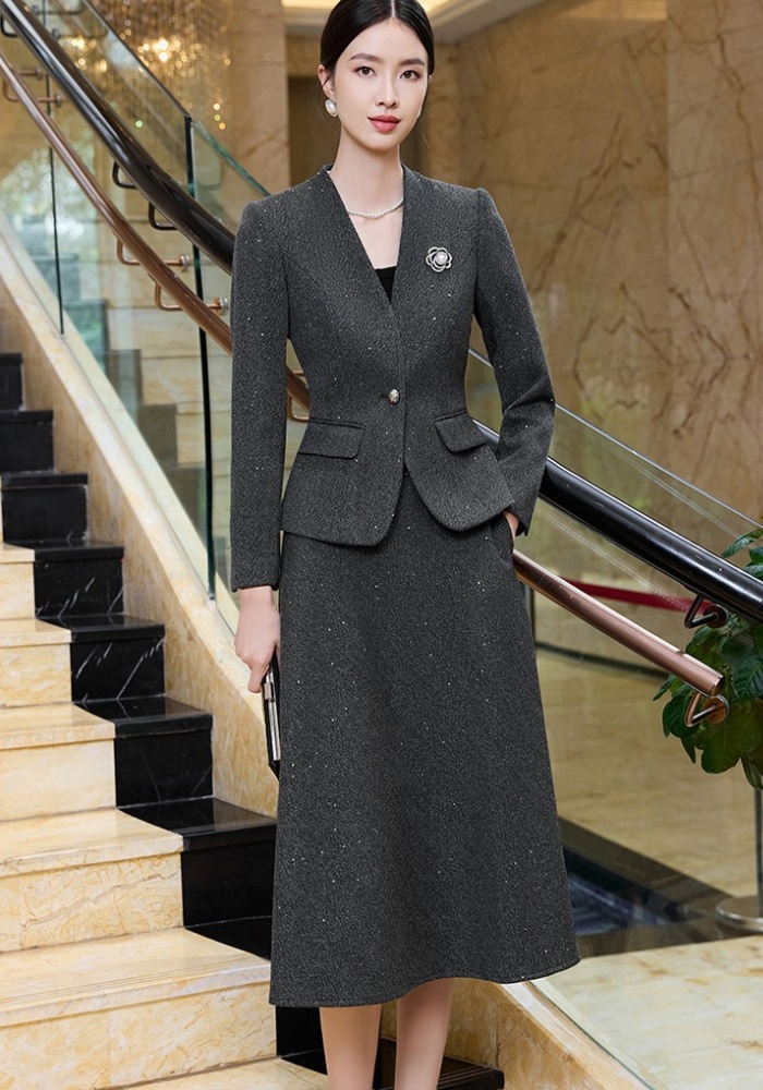 Overalls business suit coat a set for women