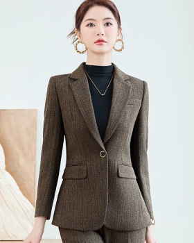 Long sleeve autumn business suit profession overalls coat
