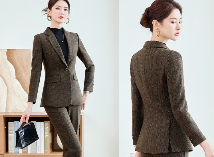 Long sleeve autumn business suit profession overalls coat