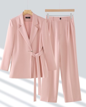 Slim profession Casual business suit 2pcs set for women