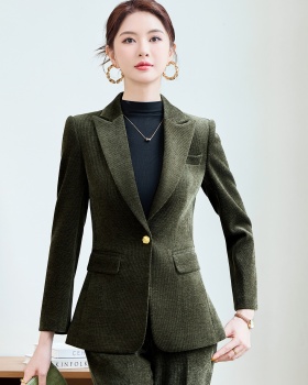 Long sleeve overalls coat profession business suit