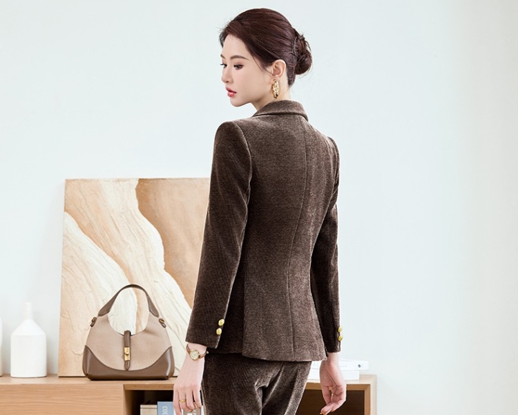 Long sleeve overalls coat profession business suit