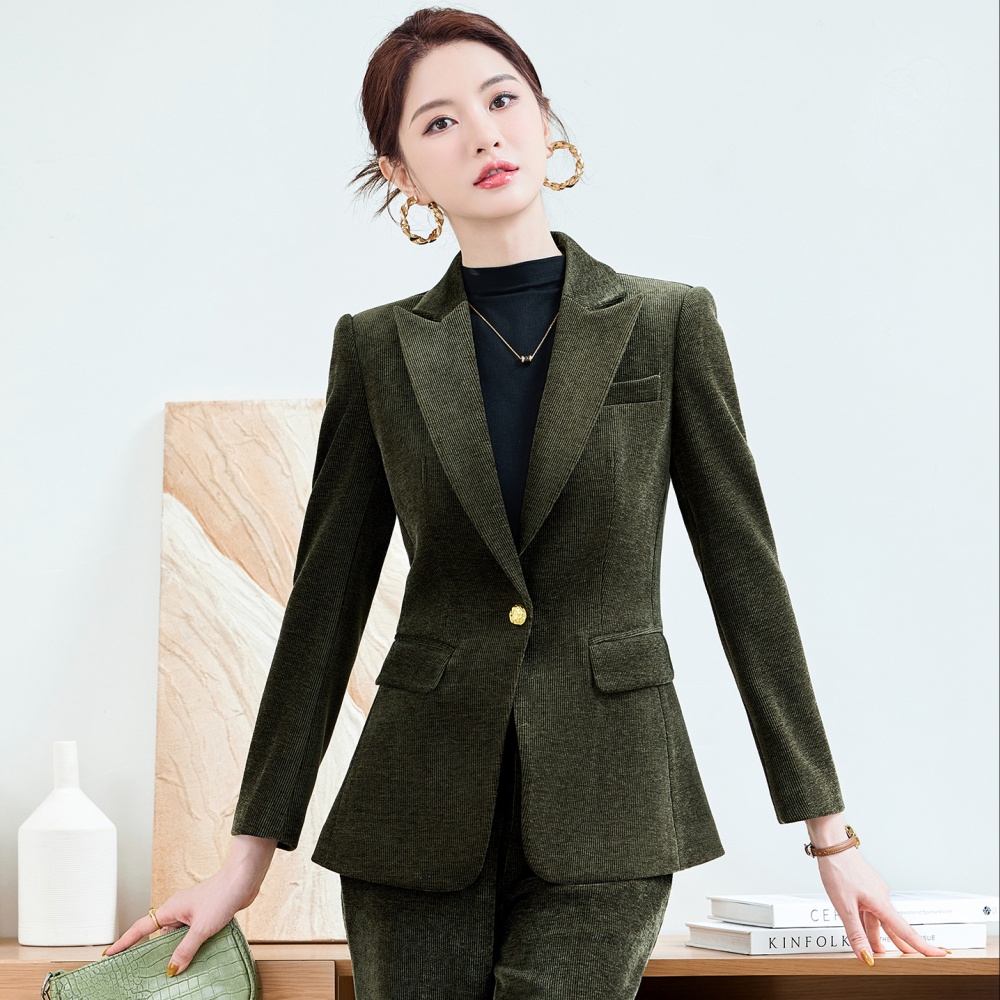 Long sleeve overalls coat profession business suit