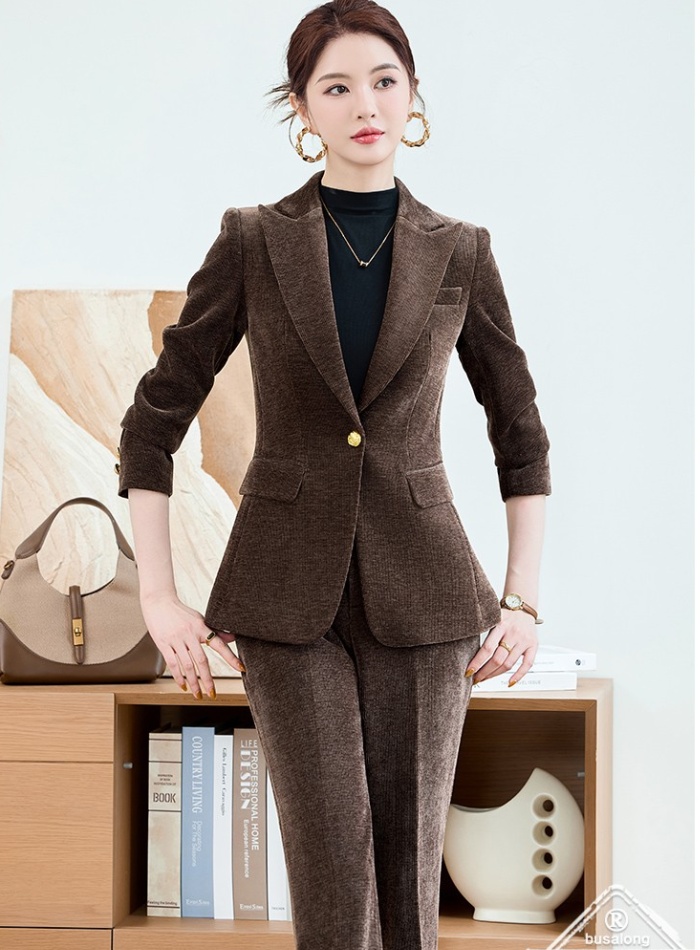 Overalls profession coat autumn suit pants 2pcs set