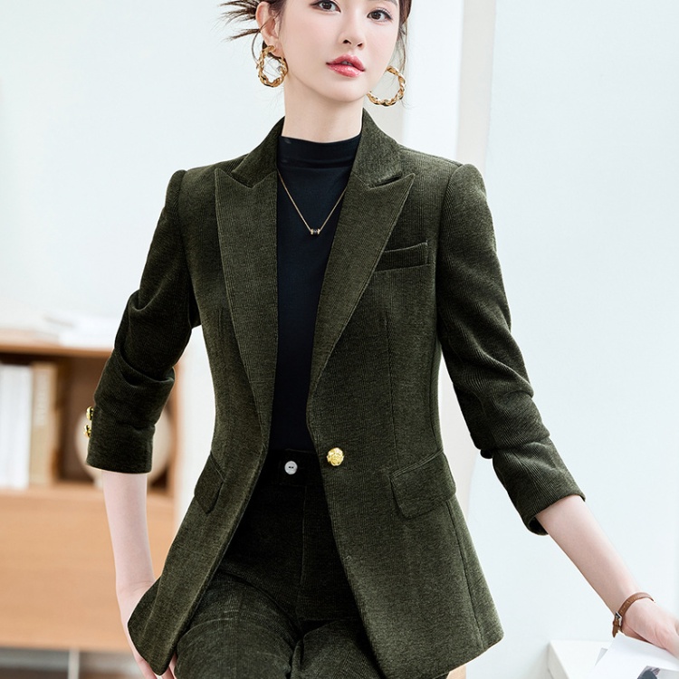 Overalls profession coat autumn suit pants 2pcs set