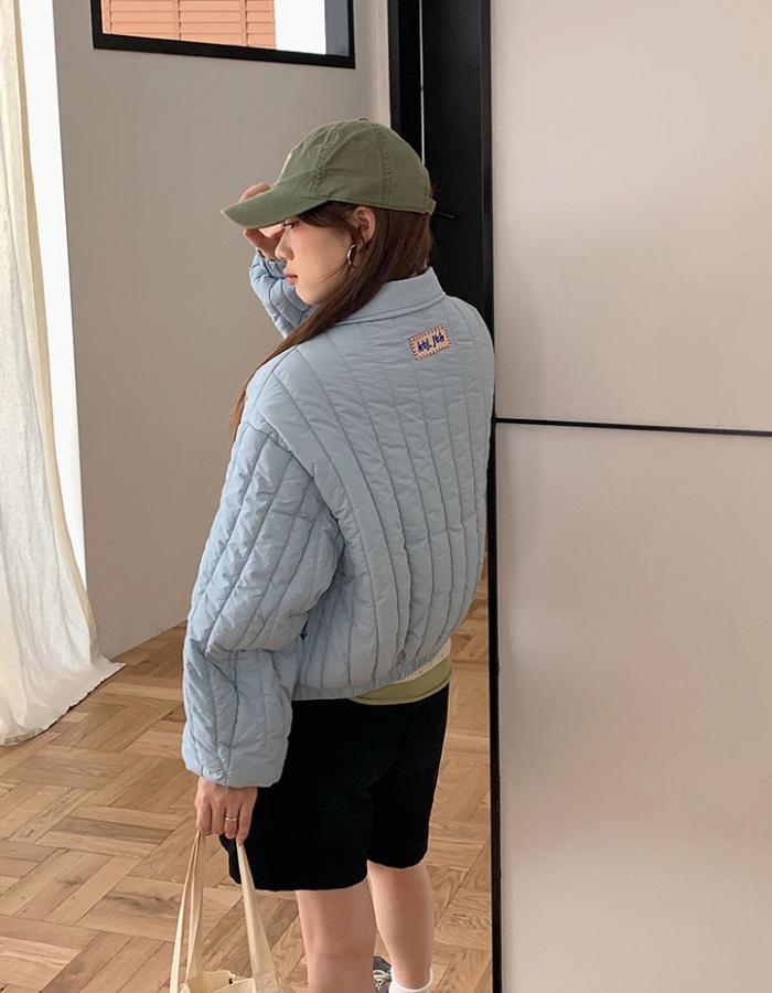 Winter Korean style coat lapel loose cotton coat