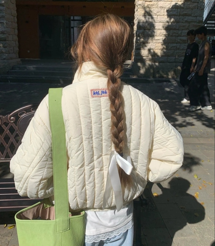 Winter Korean style coat lapel loose cotton coat