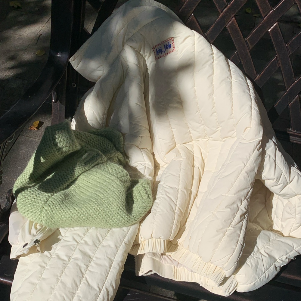 Winter Korean style coat lapel loose cotton coat