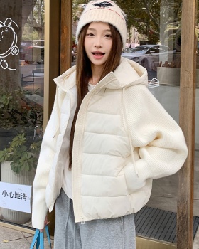 All-match light coat winter short cotton coat for women