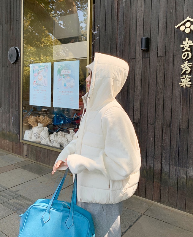 All-match light coat winter short cotton coat for women