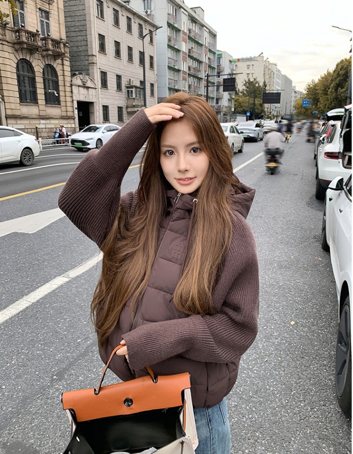 All-match light coat winter short cotton coat for women