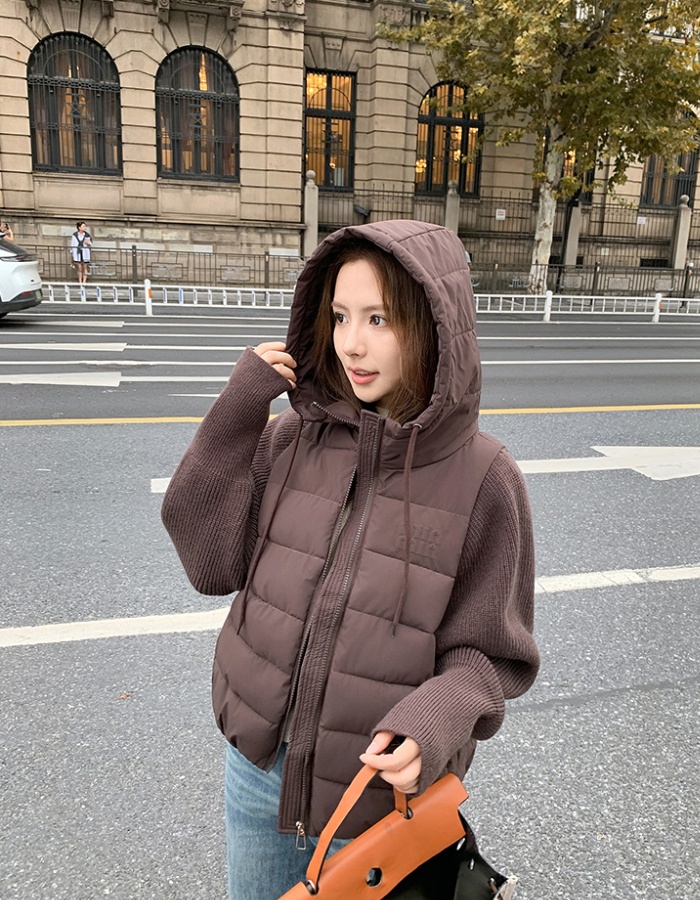 All-match light coat winter short cotton coat for women