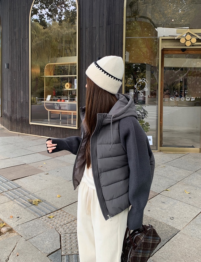 All-match light coat winter short cotton coat for women