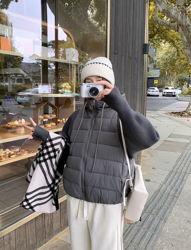 All-match light coat winter short cotton coat for women