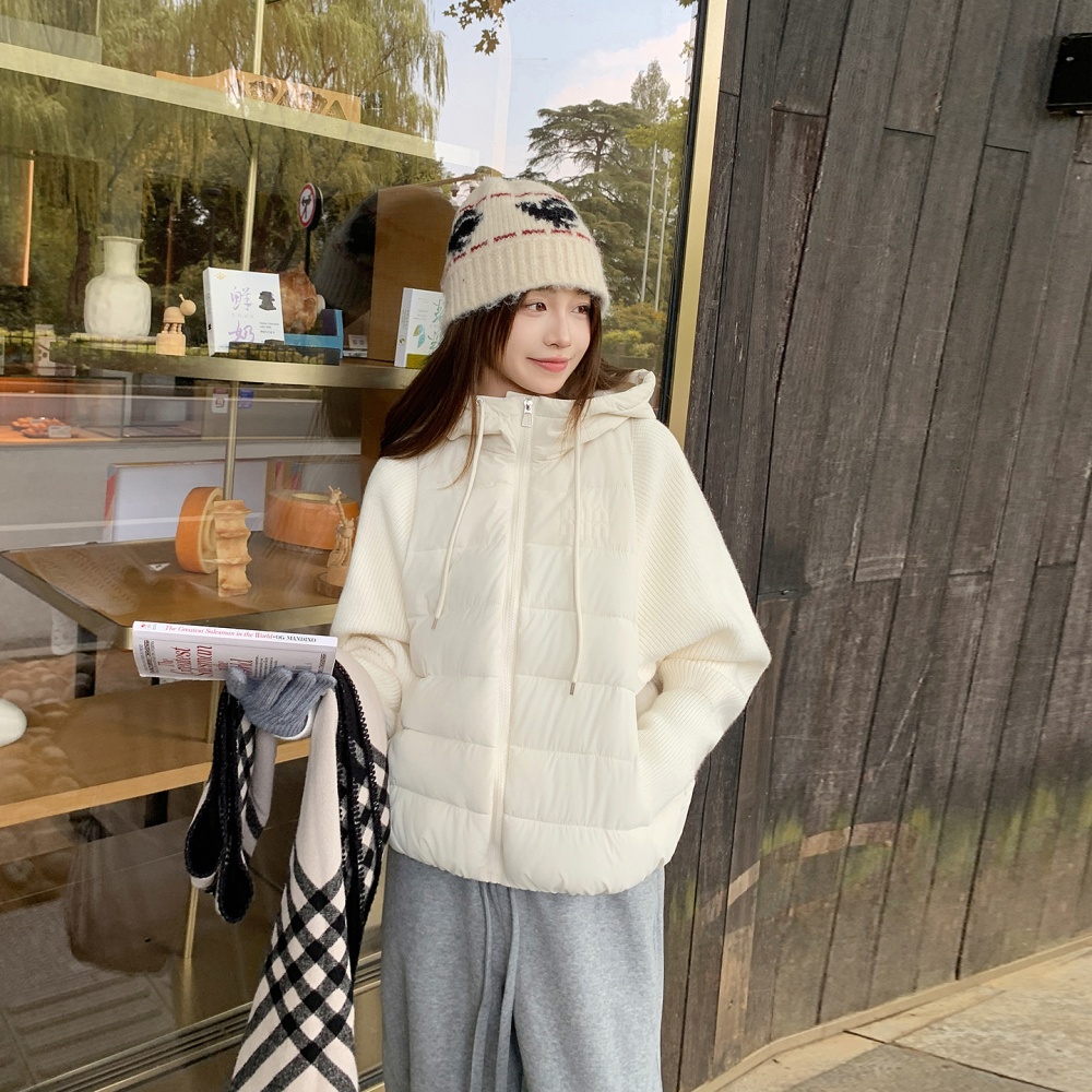 All-match light coat winter short cotton coat for women
