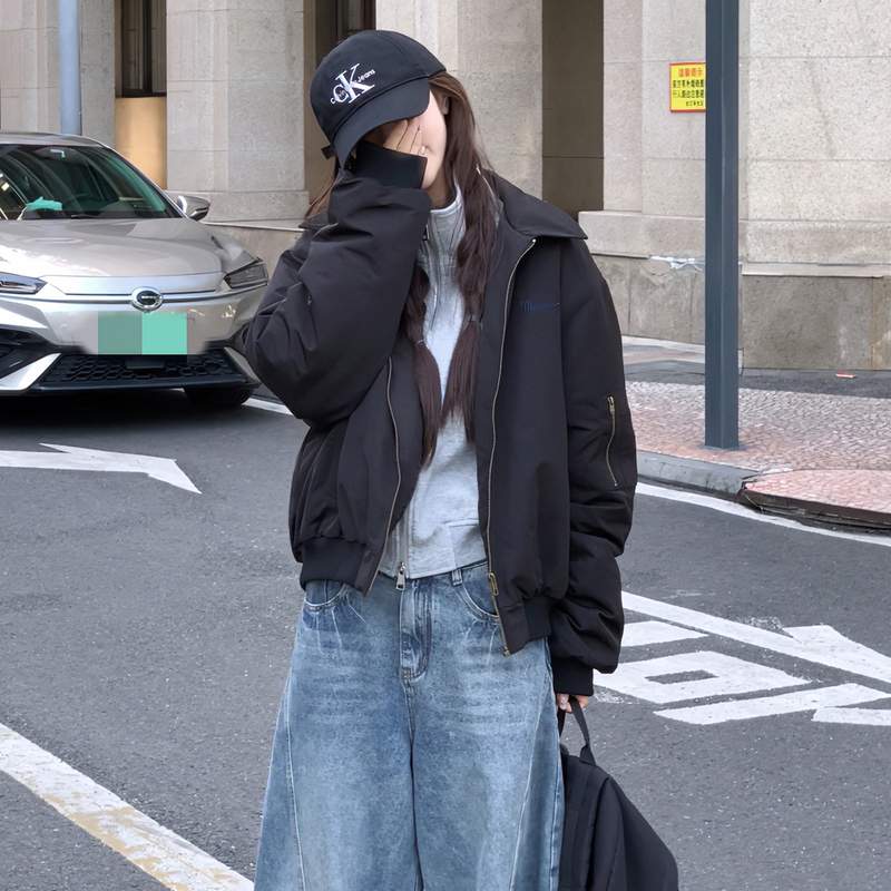 Autumn and winter clip cotton cotton coat couples jacket