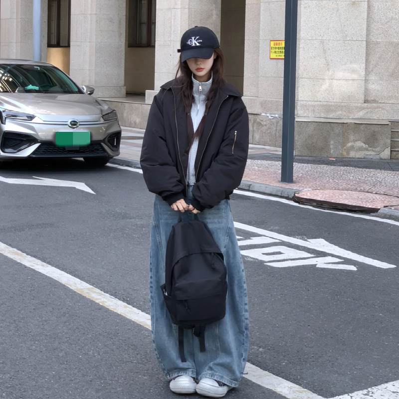 Autumn and winter clip cotton cotton coat couples jacket