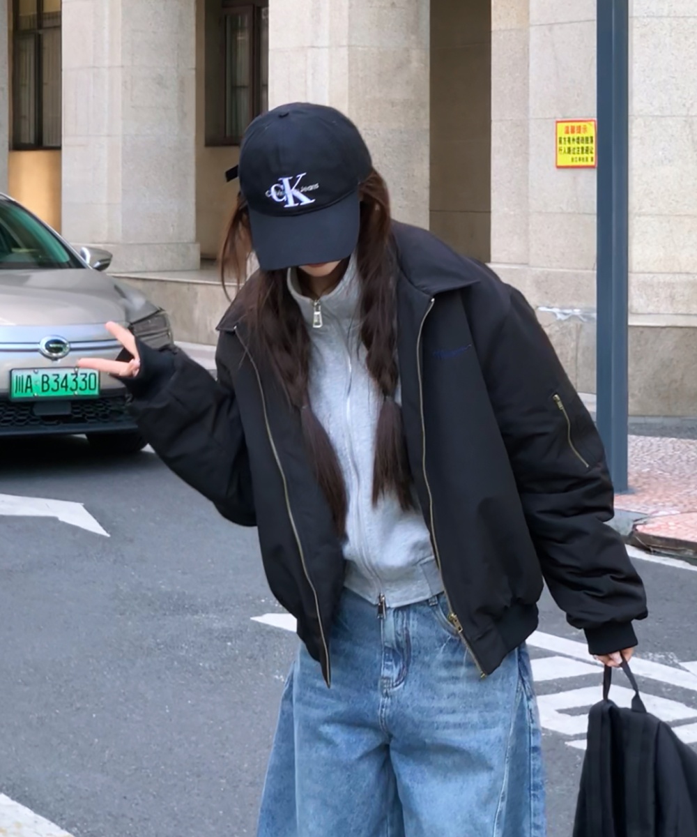 Autumn and winter clip cotton cotton coat couples jacket