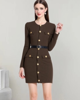 Autumn and winter sweater knitted T-back