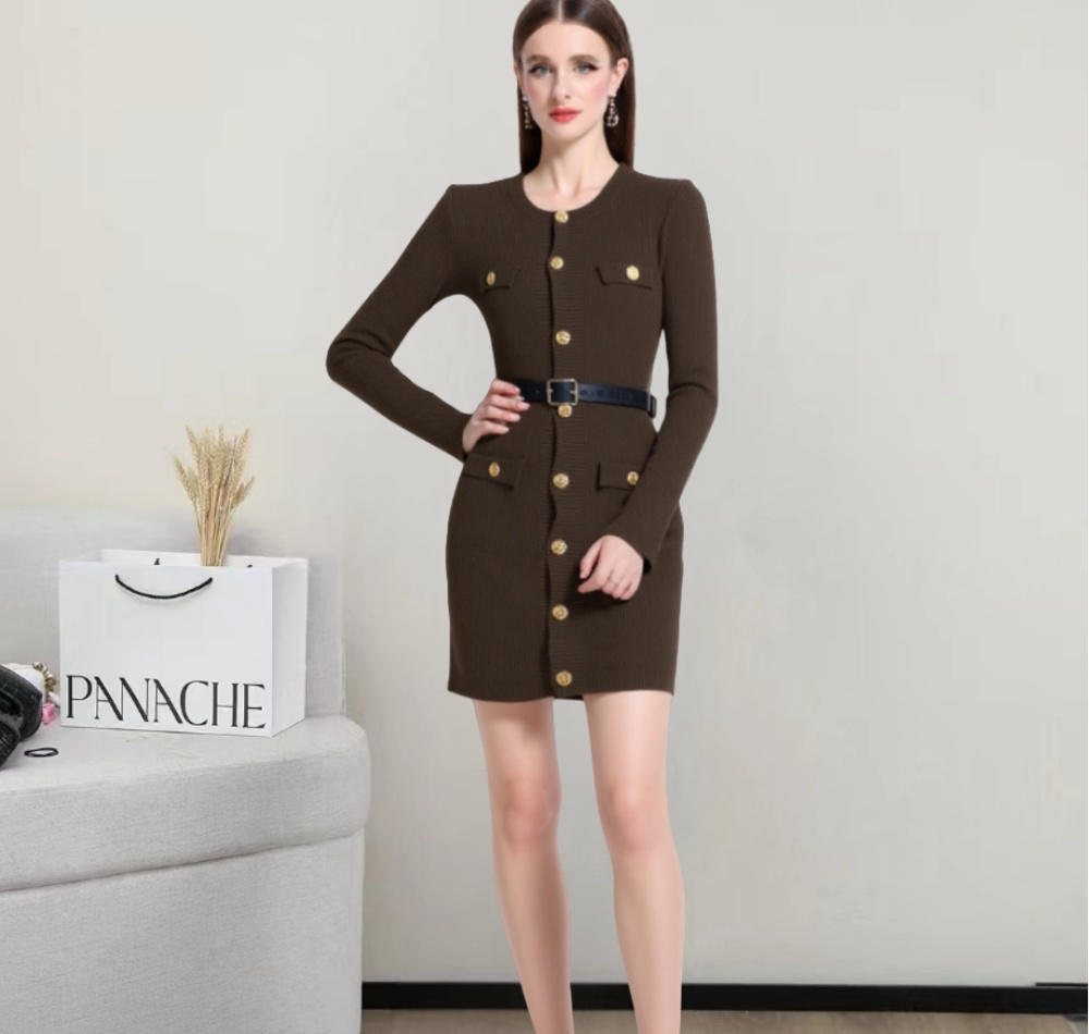 Autumn and winter sweater knitted T-back