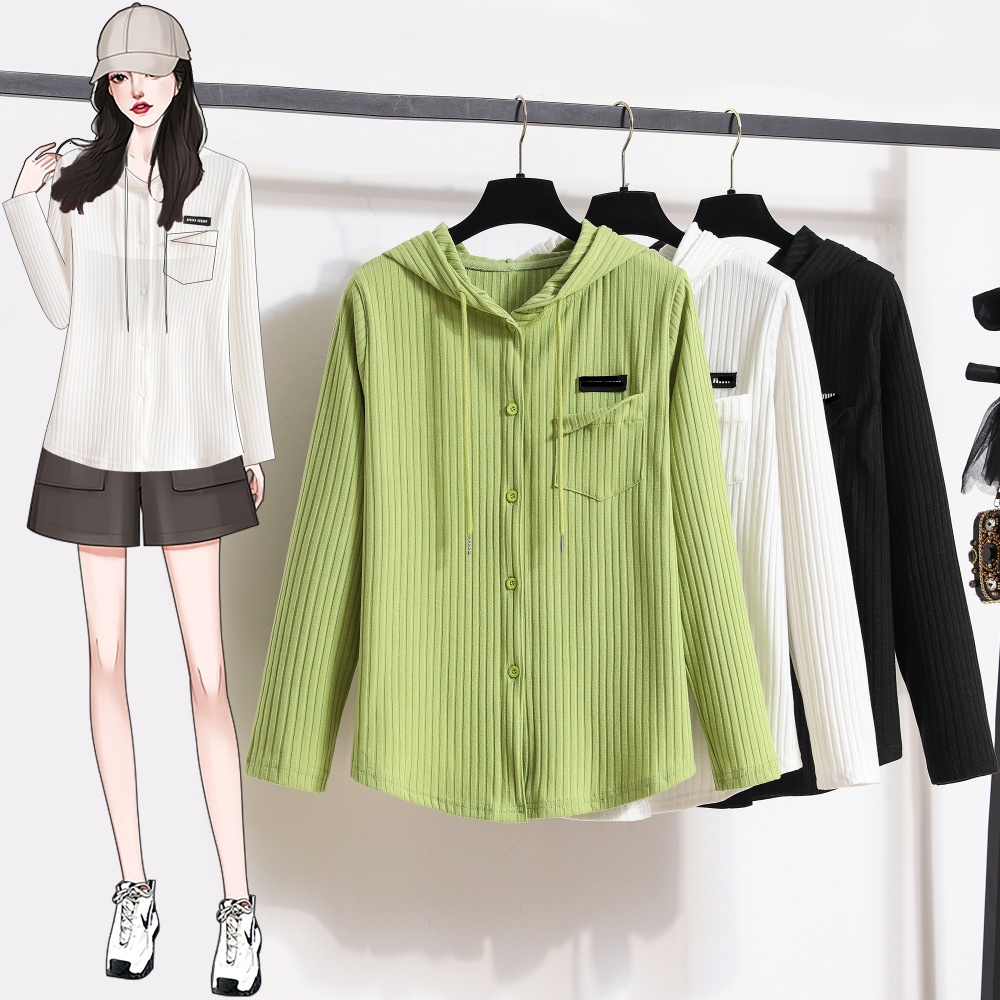 All-match slim unique T-shirt large yard Western style tops