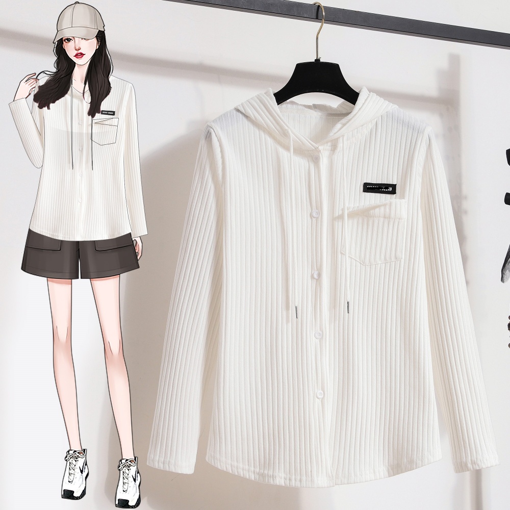 All-match slim unique T-shirt large yard Western style tops