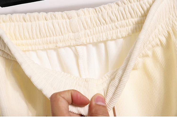 Loose slim high waist wide leg pants for women