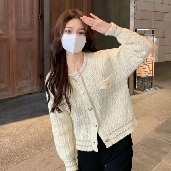 Niche all-match coat Korean style cardigan for women