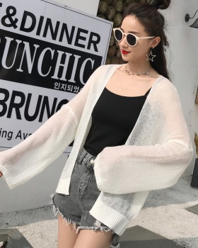 All-match spring and autumn sun shirt slim retro cardigan