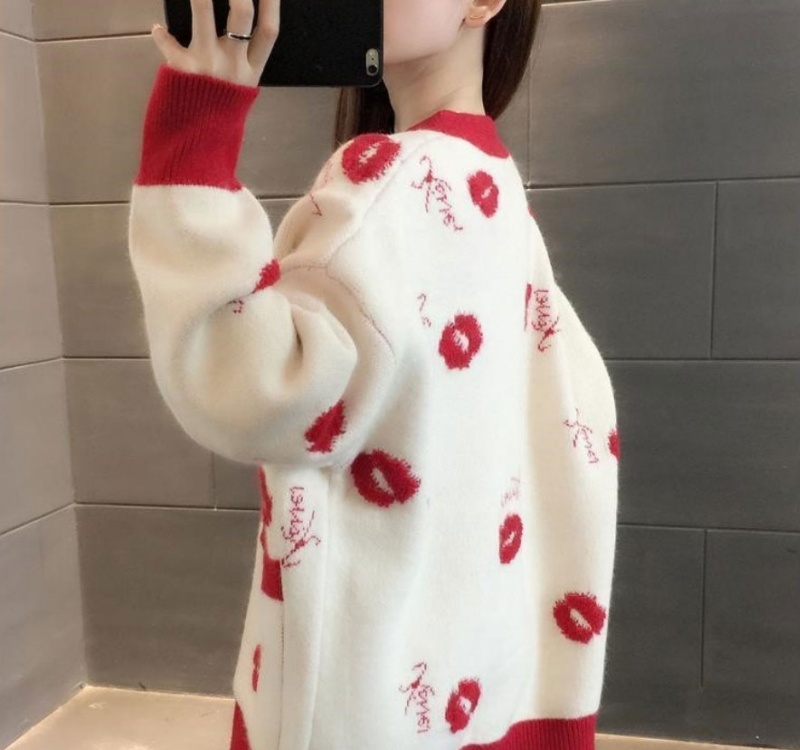 Spring autumn coat loose autumn and winter sweater