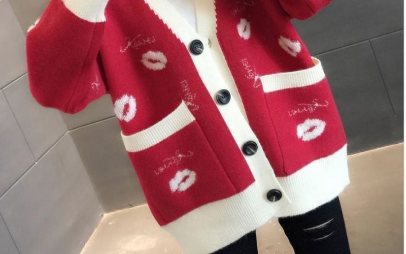 Spring autumn coat loose autumn and winter sweater