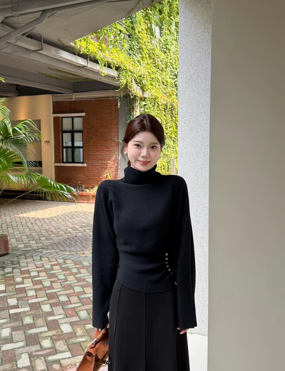 Slim autumn and winter sweater winter tops for women