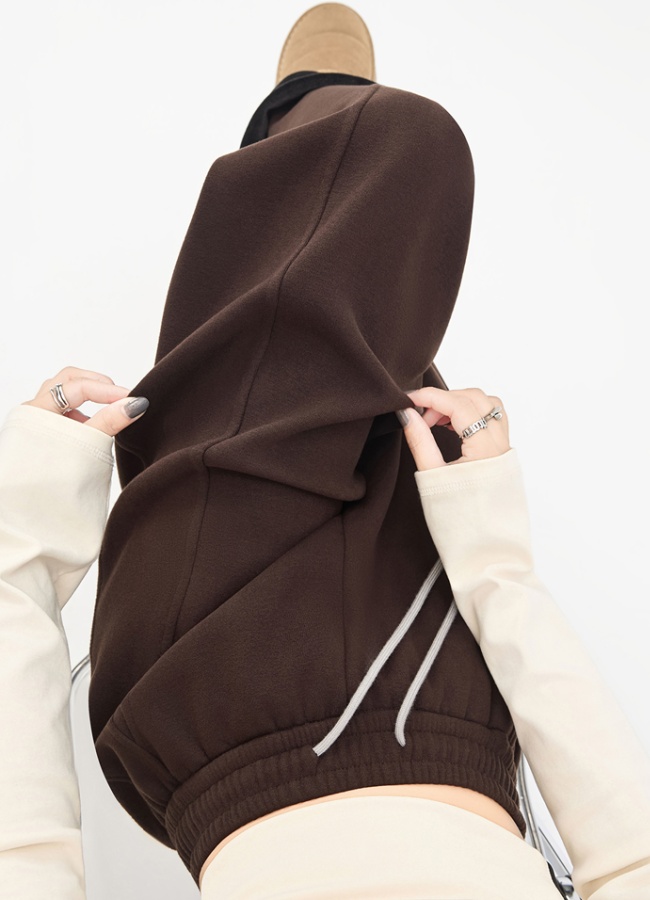 Drape wide leg pants sports sweatpants for women