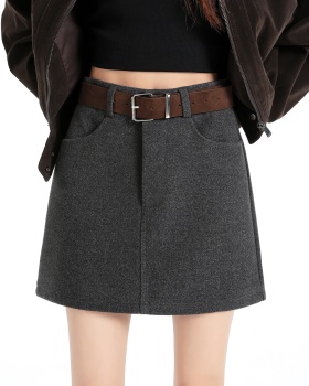 Autumn and winter skirt anti emptied short skirt for women