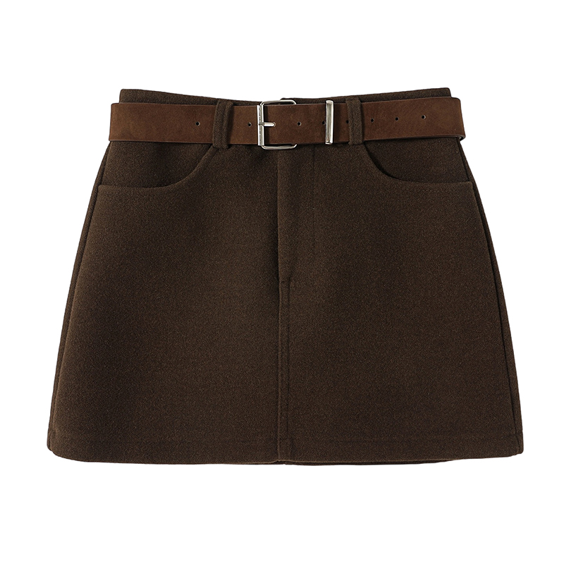 Autumn and winter skirt anti emptied short skirt for women