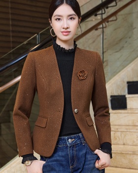 Long sleeve overalls business suit profession coat