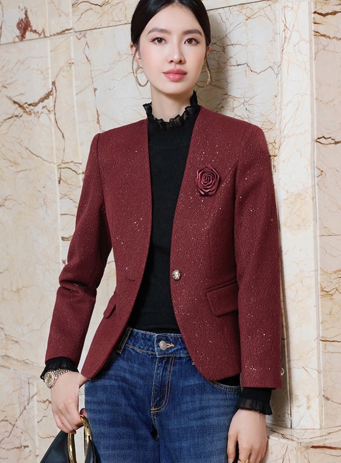 Long sleeve overalls business suit profession coat