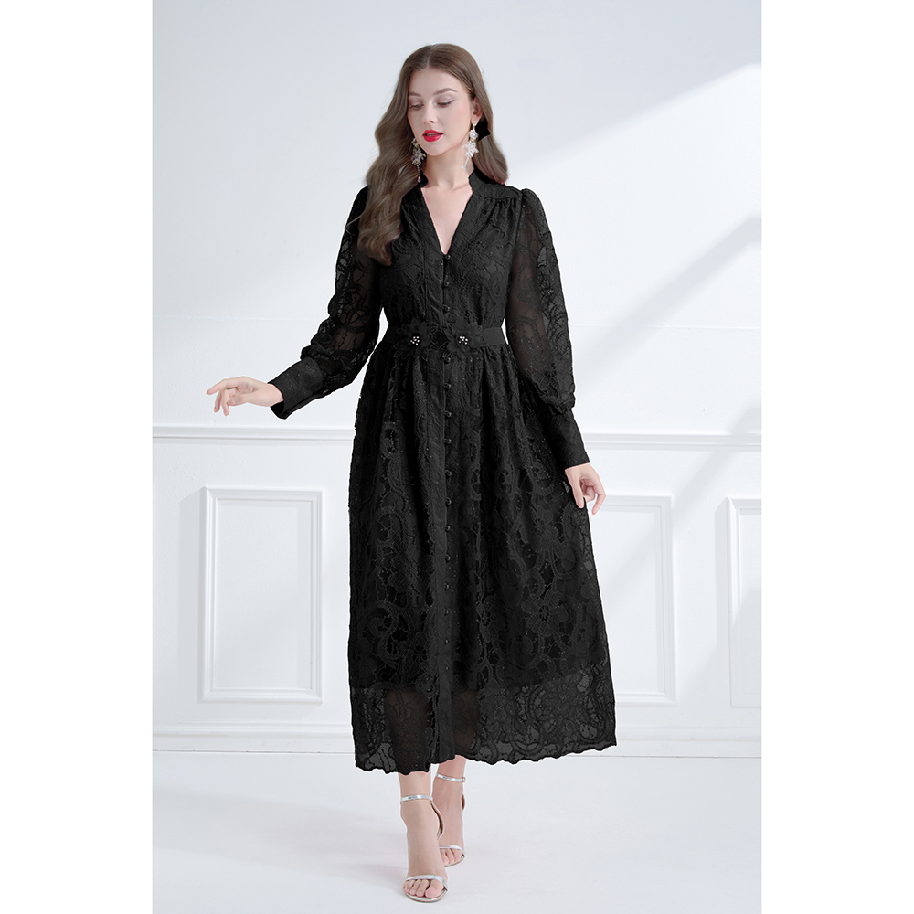 Colors elegant style sequins stereoscopic dress