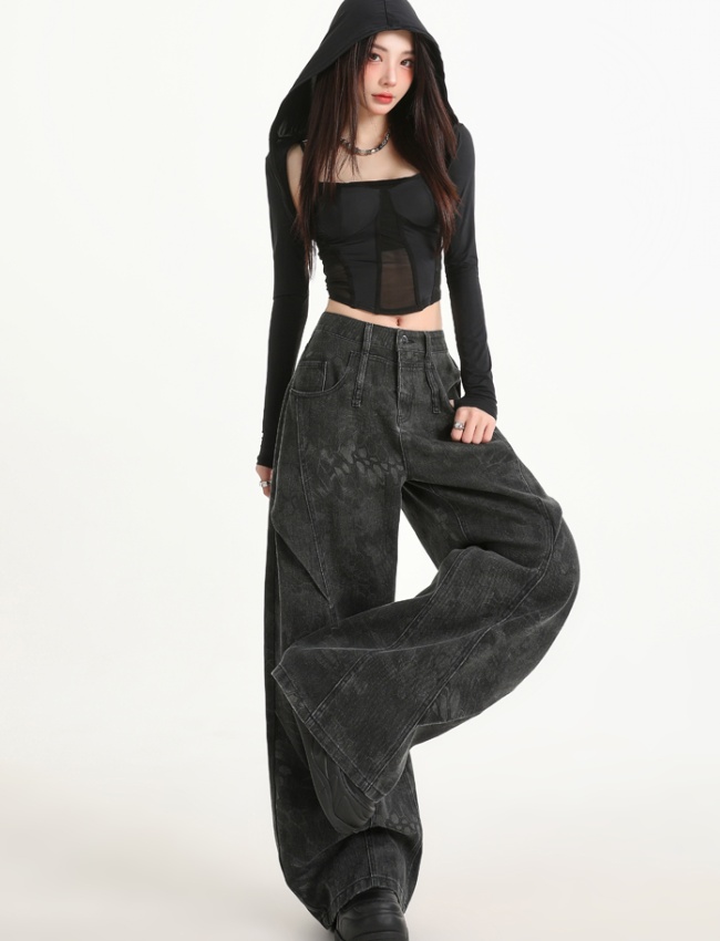 Spicegirl wide leg pants casual pants for women