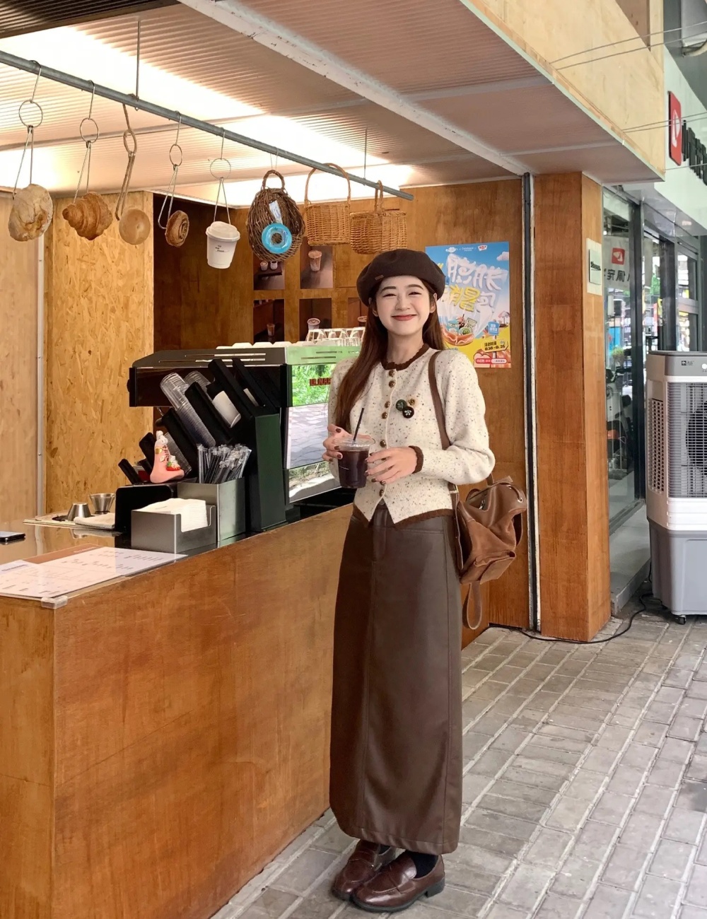 Knitted long sleeve sweater chanelstyle autumn tops for women