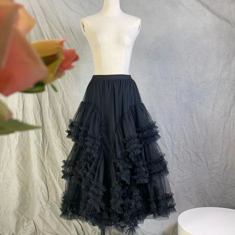 Fresh fashion sweet spring all-match skirt for women