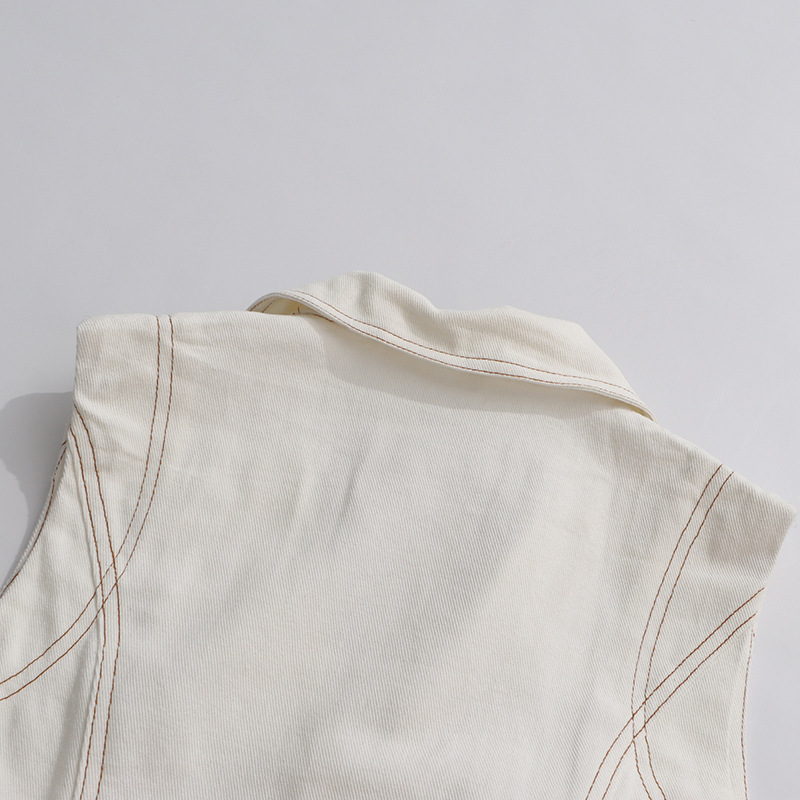 Fashion frenum dress sleeveless long dress for women