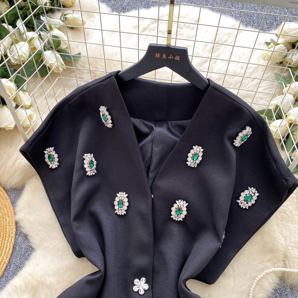 Chanelstyle France style coat V-neck business suit for women