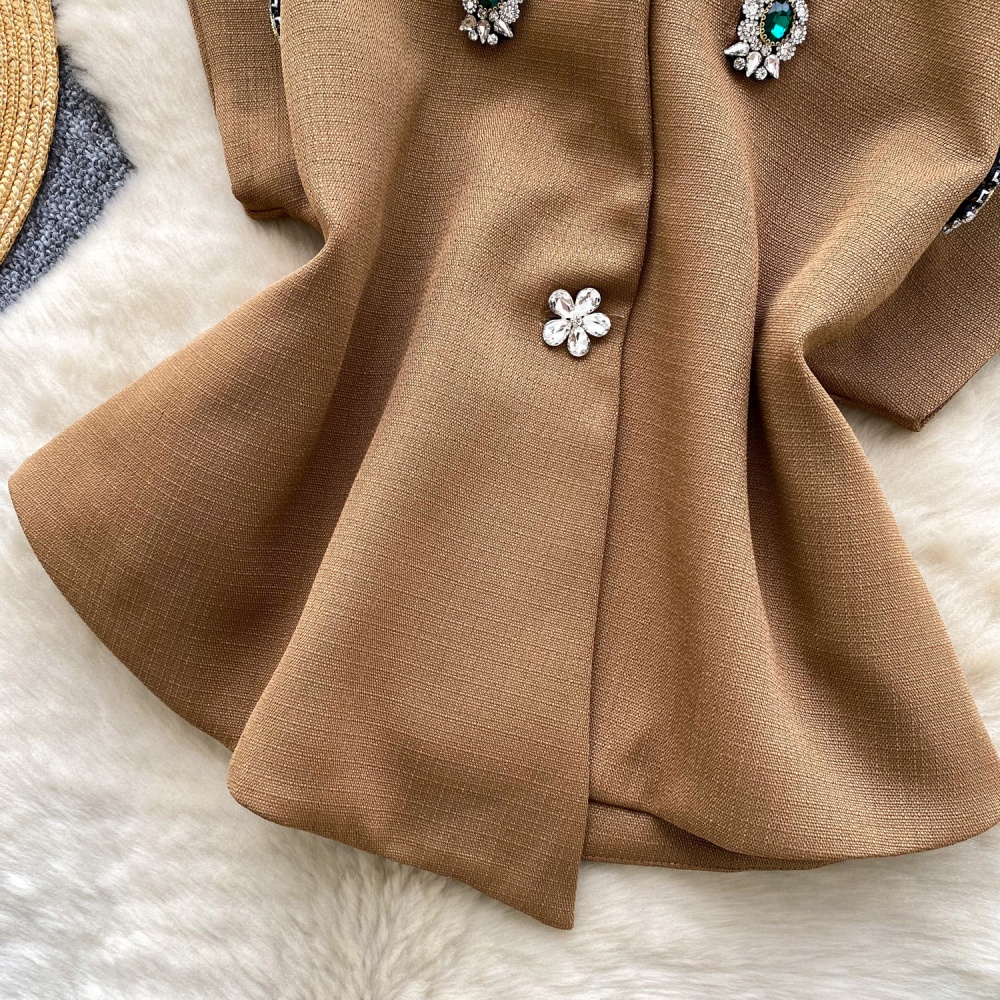 Chanelstyle France style coat V-neck business suit for women