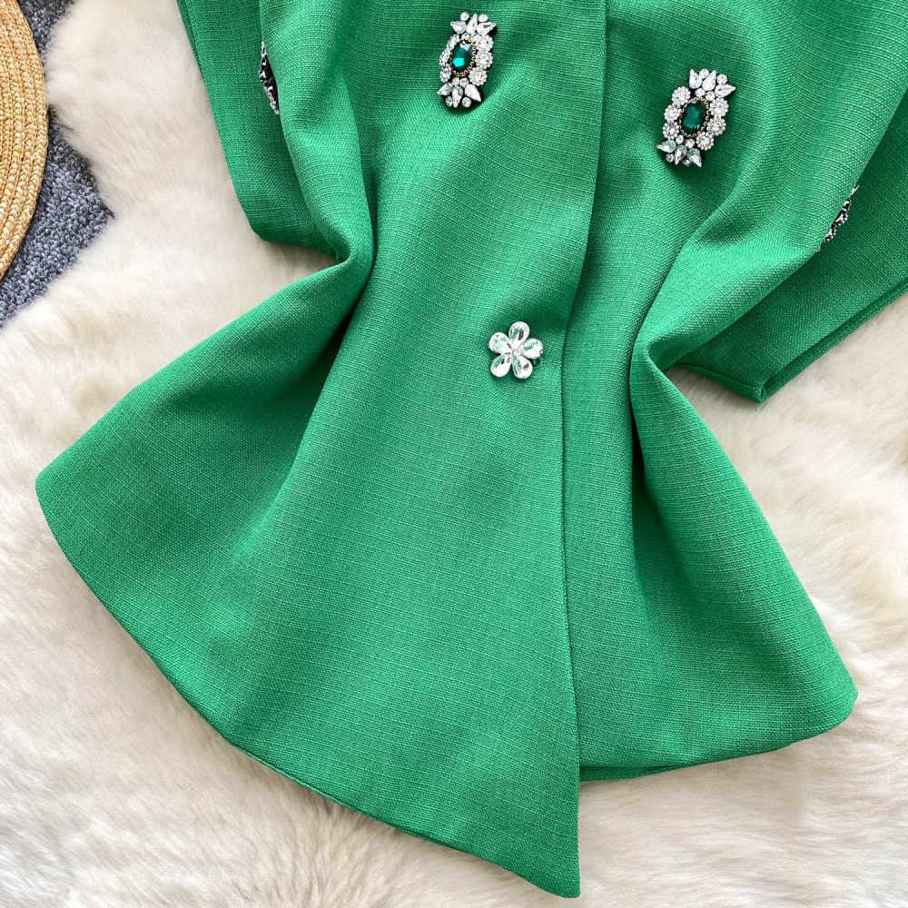 Chanelstyle France style coat V-neck business suit for women