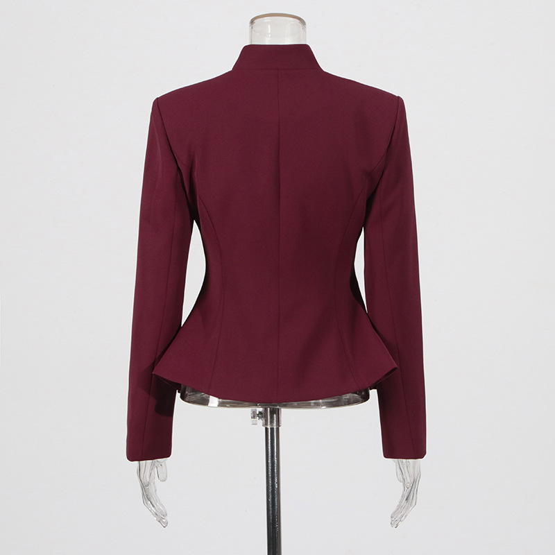 Embroidery skirt coat 2pcs set for women