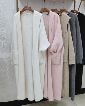 Lazy thick cardigan outside the ride sweater for women