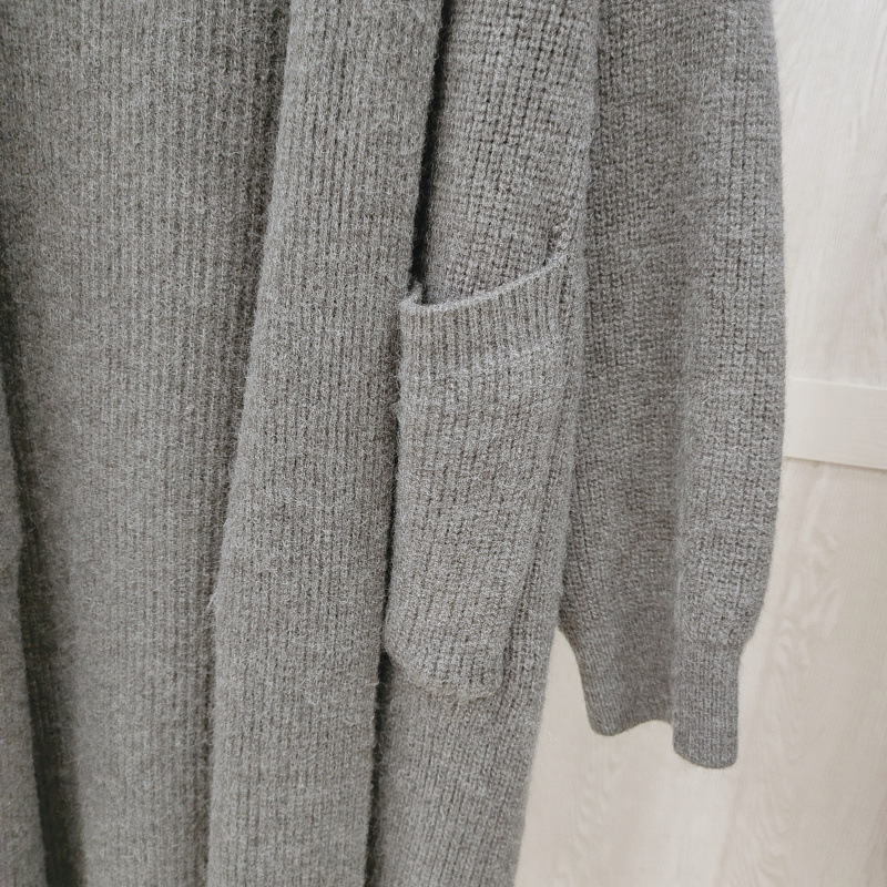 Lazy thick cardigan outside the ride sweater for women