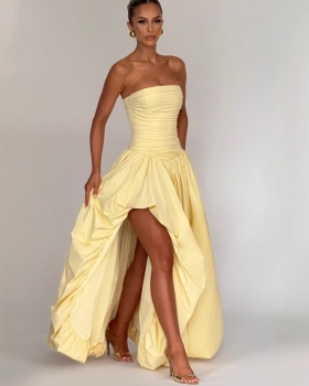 Pure pinched waist dress summer slim Sexy underwear