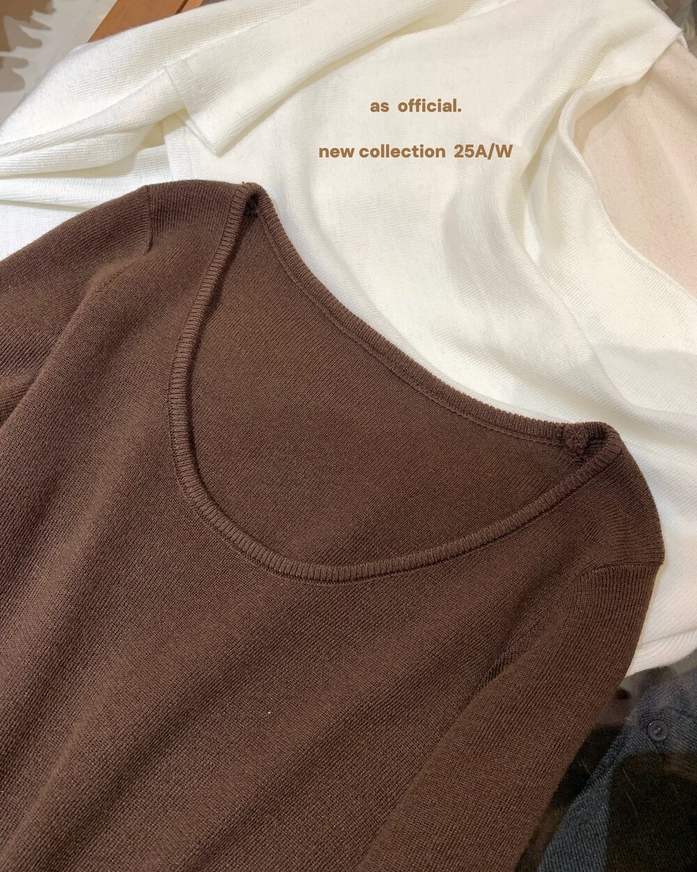 Slim Korean style small shawl knitted small shirt 2pcs set